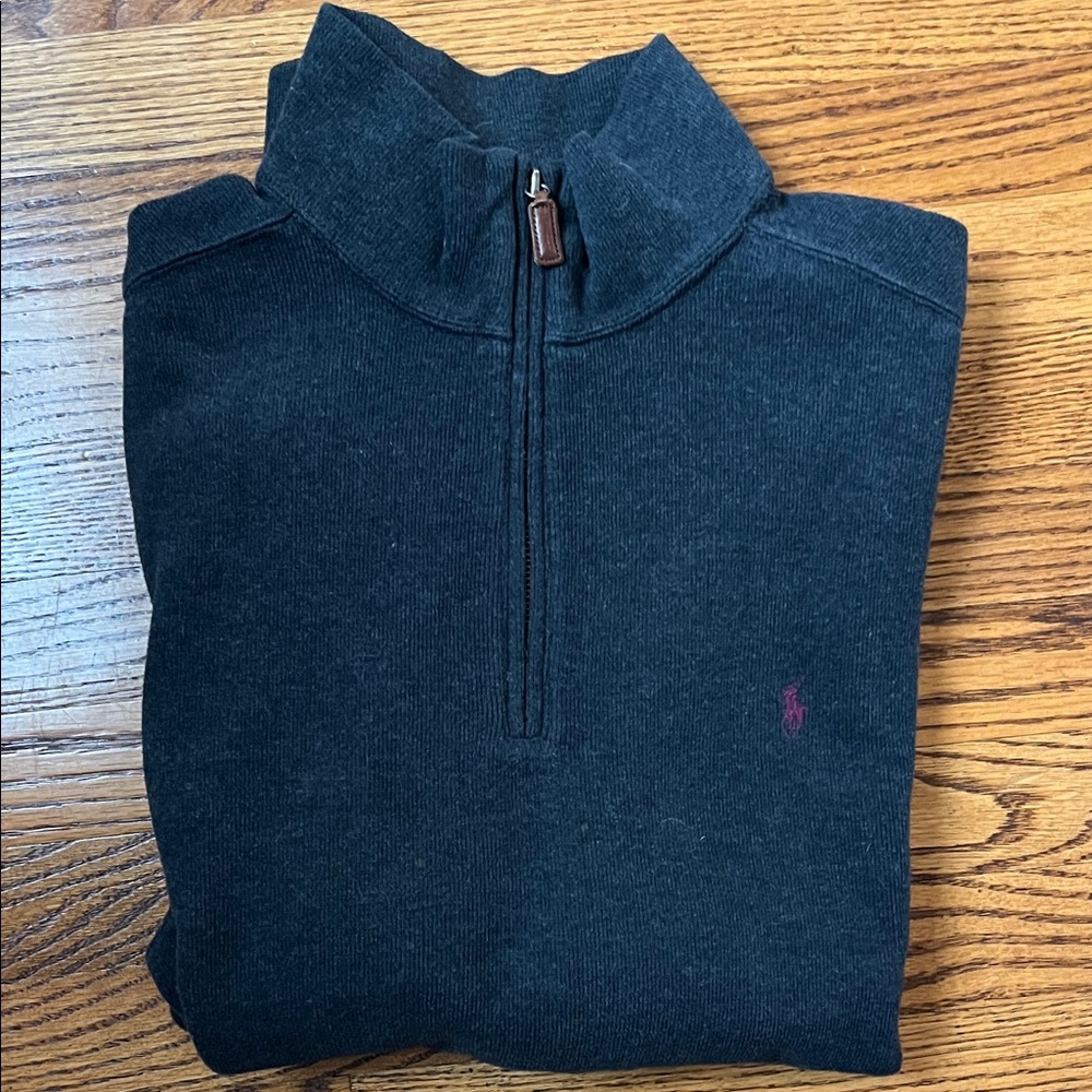 Men’s cotton quarter-zip